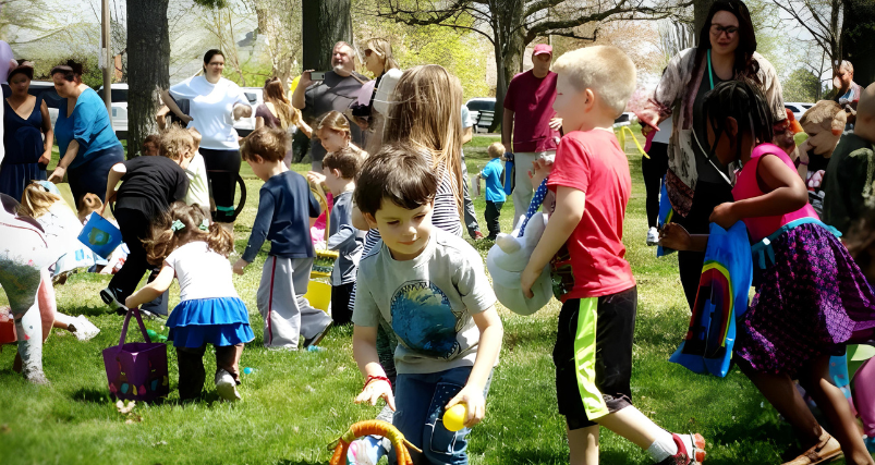 Kids in the garden