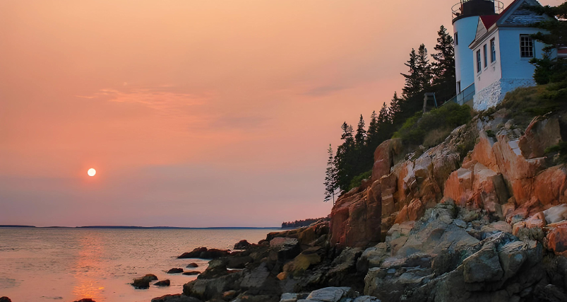 Bar Harbor Evening View