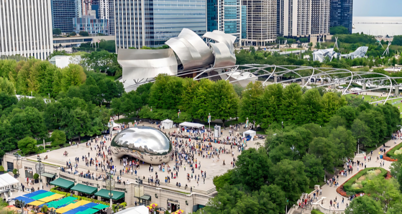 Chicago Bean and Park