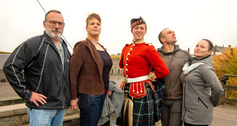 Guests at Halifax Citadel National Historic Site