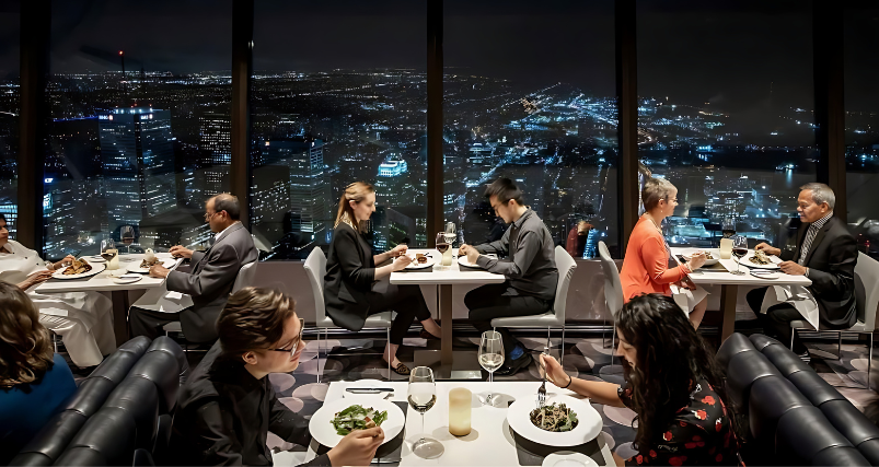 Dinner at the CN Tower