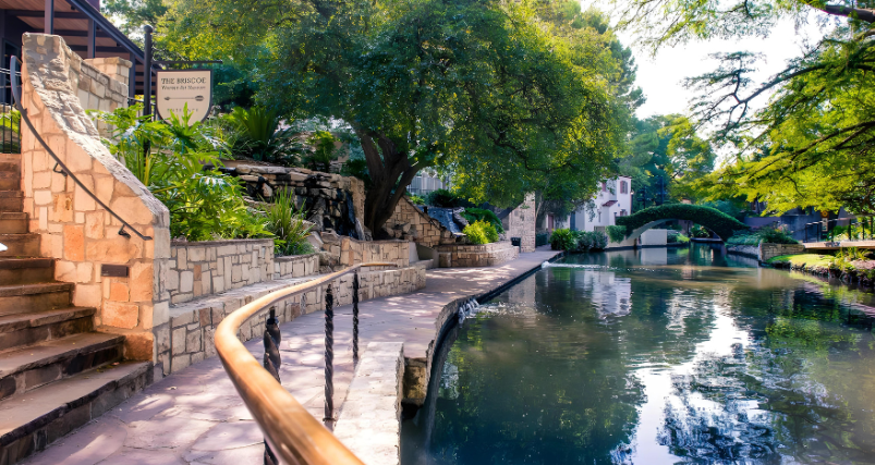 San Antonio riverwalk view