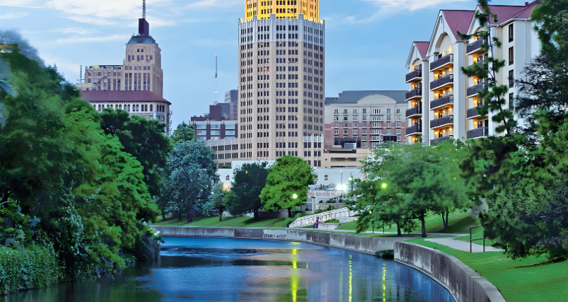 San Antonio riverwalk view