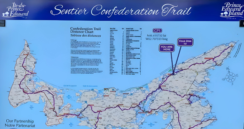 Confederation Trail Map