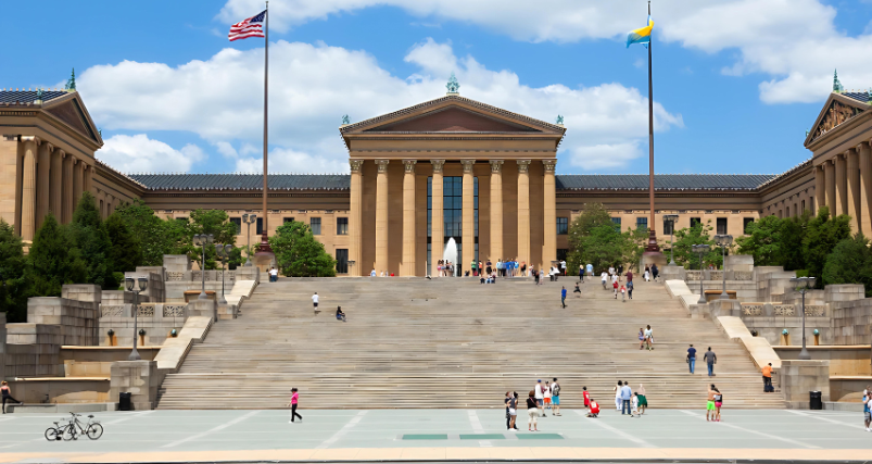 Rocky Steps at the Philadelphia Museum of Art