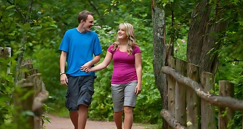 Couple at Balsam Hollow Trail and Lover