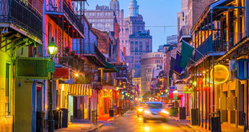 New Orleans fun at night