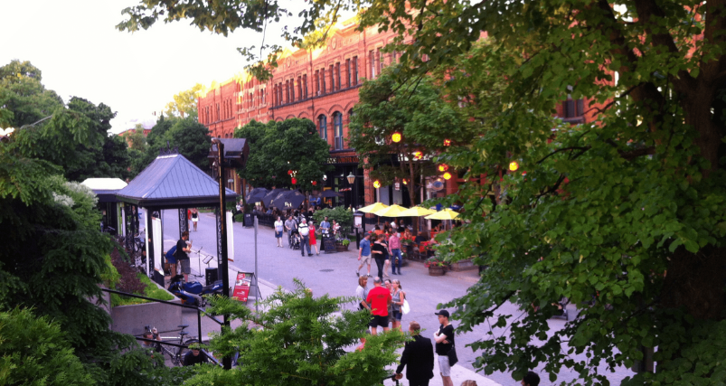 Victoria Row in PEI
