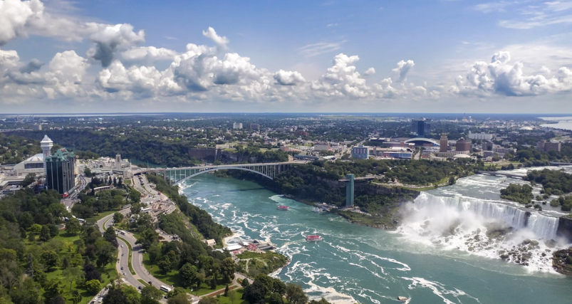 Niagara Falls aerial view