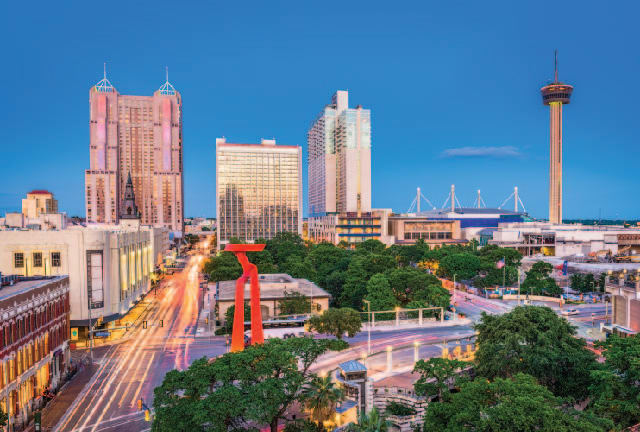 SanAntonio Skyline Night1