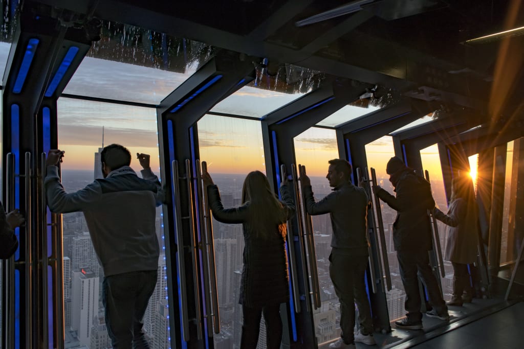 Tilt Experience at the 360 Tower in Chicago