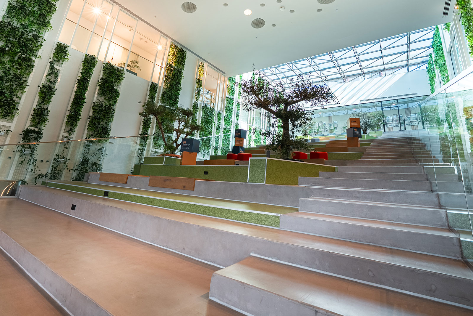 SEE Institute reception areaby Jeet Construction