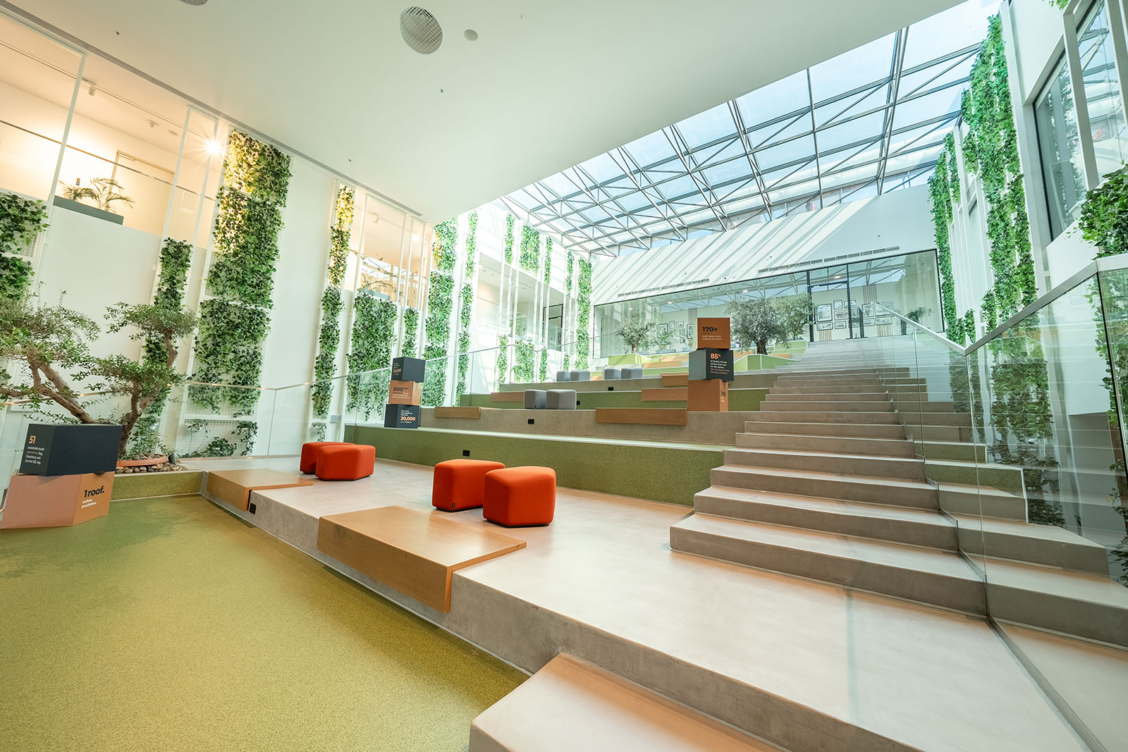 SEE Institute reception areaby Jeet Construction