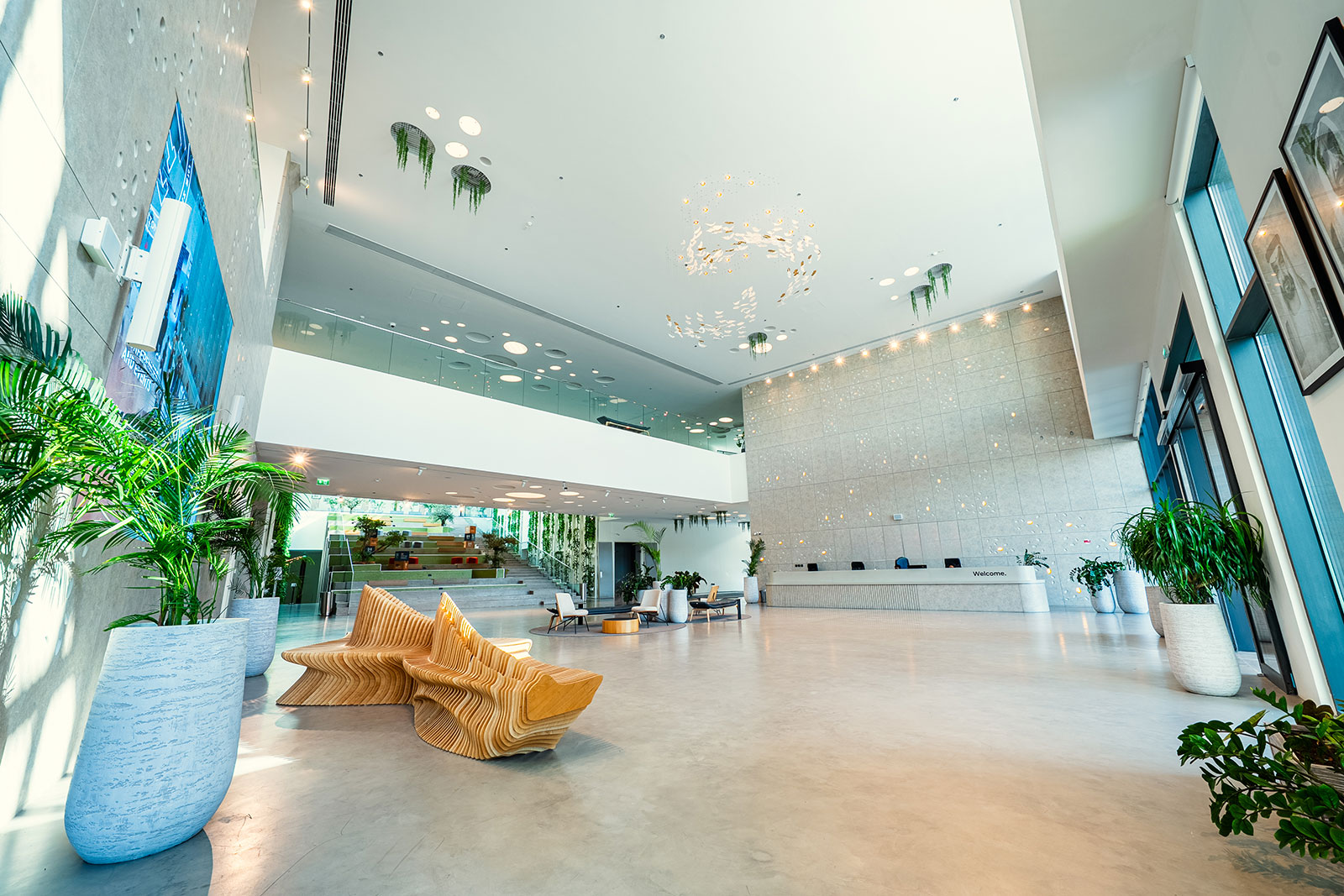 SEE Institute reception areaby Jeet Construction