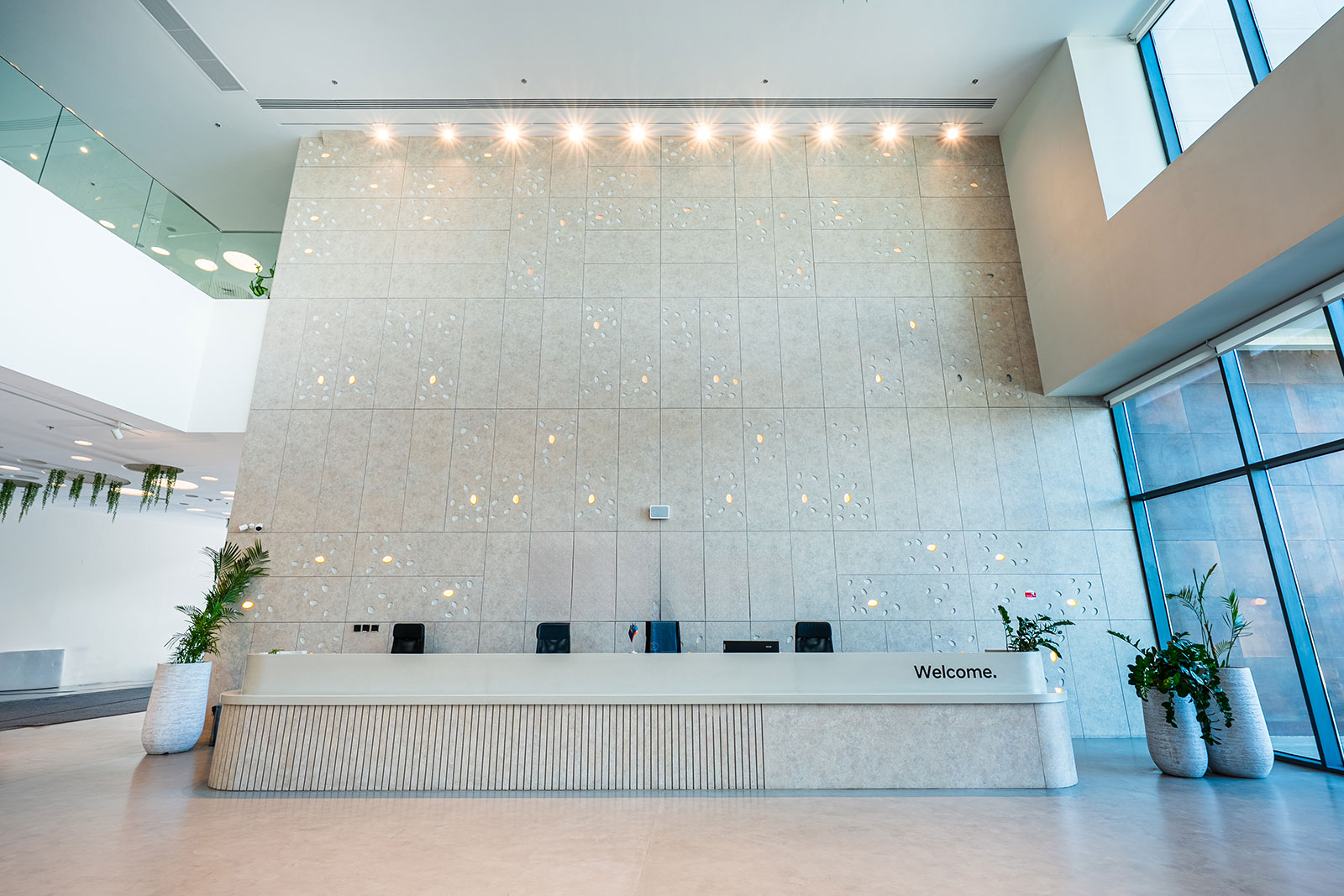 SEE Institute reception areaby Jeet Construction