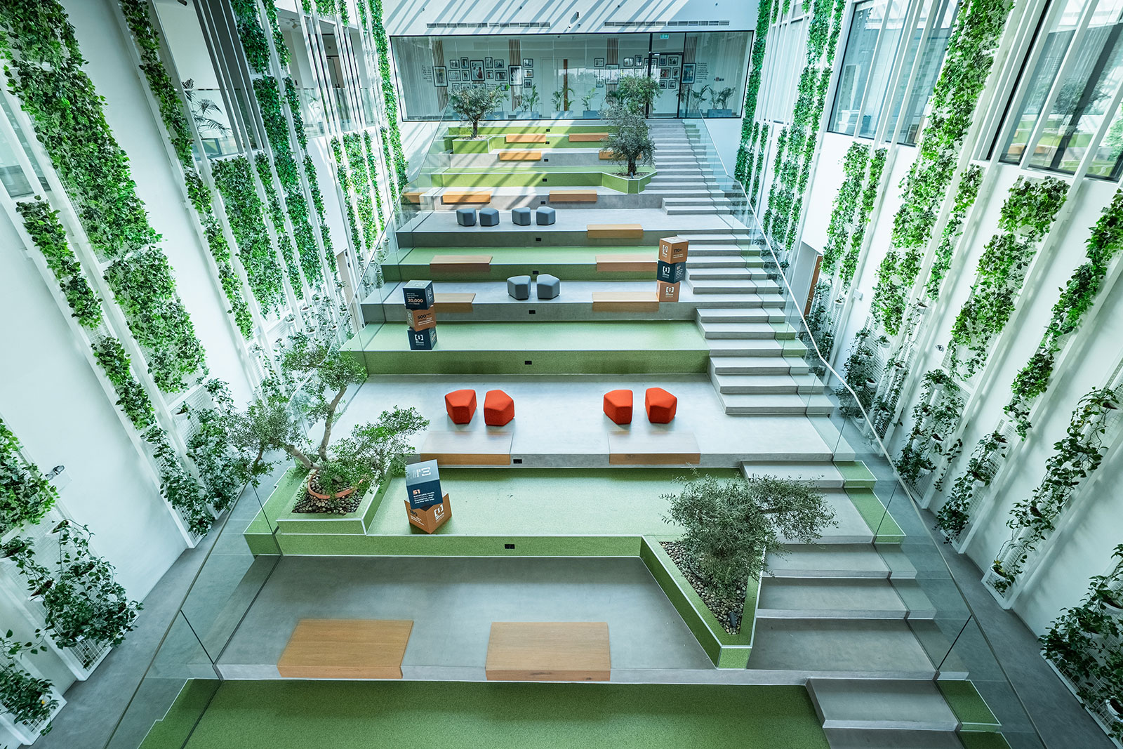 SEE Institute reception areaby Jeet Construction
