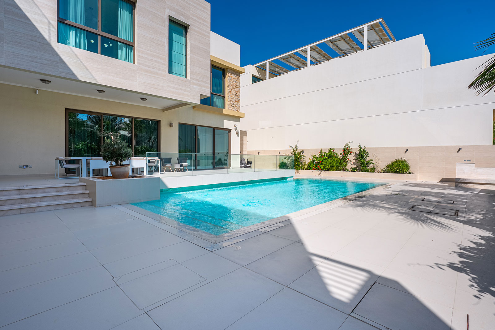 Villa Pool and Sunroofby Jeet Construction