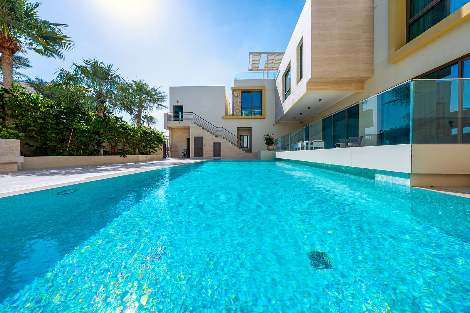Villa Pool and Sunroofby Jeet Construction