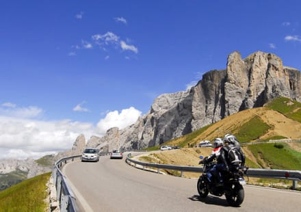 Motorradfahren in Südtirol