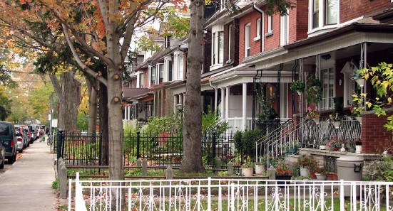 Montreal residential neighbourhood