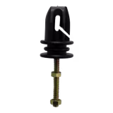 AISLADOR YONUSA DE CERCO ELECTRICO 3 EN 1 ( PASO, ESQUINA Y TENSOR )