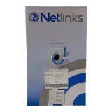 CABLE UTP CAT5E MARCA NETLINKS CCA 70% COBRE AZUL BOBINA DE 305MTS (CAB10-B)