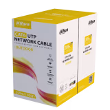 CABLE DE RED U/UTP CAT6 100% COBRE PARA EXTERIOR DE 305 METROS COLOR NEGRO CON REVESTIMIENTO DE POLIETILENO (PE) DE ALTA RESISTENCIA, IDEAL PARA CONEXIONES ESTABLES EN ENTORNOS EXIGENTES