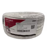 CABLE UTP DAHUA DE 100 METROS CATEGORIA 5E, COLOR BLANCO CON PUREZA DE 100% COBRE