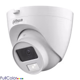 CÁMARA DOMO OCULAR HDCVI DE 2 MEGAPÍXELES FULL COLOR CON ILUMINACIÓN LED BLANCA, VISIÓN NOCTURNA A COLOR, LENTE FIJO DE ALTA DEFINICIÓN, COMPATIBLE CON MÚLTIPLES TECNOLOGÍAS ANALÓGICAS, CARCASA METÁLICA RESISTENTE PARA EXTERIOR CON PROTECCIÓN IP67 Y MONITOREO PROFESIONAL 24/7