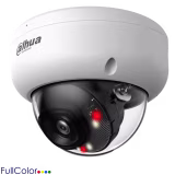 CAMARA DAHUA DOMO CUPULA DE 4MPX / LENTE 2.8MM / TECNOLOGIA FULLCOLOR CON SMART DUAL LIGHTS / DETECCION HUMANA / POE / Y PROTECCION IP67