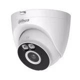 CAMARA DE VIDEO IP DOMO MODELO DH-IPC-T5AP-IL-0280B PARA EXTERIOR CON ILUMINACIÓN IR Y LED DE 30 M, CONECTIVIDAD WI-FI, 5 MP, ALTA DEFINICIÓN, RESISTENTE A INTEMPÉRIES