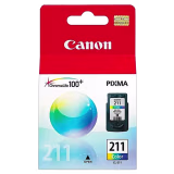 CANON CARTUCHO DE TINTA CL-211 CLR | COLOR PARA IMPRESORAS PIXMA MP280 / MX430