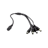 DC SPLITTER 1 HEMBRA (JACK) TO 4 MACHO (PLUGS), CONECTOR PARA DISMINUIR EL CABLEADO