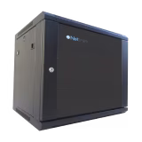 GABINETE METÁLICO DE 12 UNIDADES CON PUERTA FRONTAL DE VIDRIO TEMPLADO, DIMENSIONES 600X600MM, PARA MONTAJE DE EQUIPOS DE RED, SERVIDORES Y TELECOMUNICACIONES