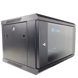 GABINETE METÁLICO DE 6U NETLINKS CON APERTURA LATERAL, DISEÑADO PARA MONTAJE EN PARED, ESTRUCTURA ROBUSTA, FÁCIL ACCESO A EQUIPOS, VENTILACIÓN OPTIMIZADA Y GESTIÓN EFICIENTE DE CABLEADO PARA REDES Y TELECOMUNICACIONES