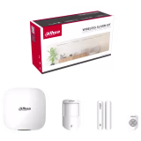 KIT DE ALARMA INALAMBRICA DAHUA MODELO DHI-ART-ARC3000H-03-FW2 CON CONEXION 4G, WIFI, ETHERNET/MONITOREO POR APP, WIFI, 3G, 4G DUAL SIM, INCLUYE PANEL ETHERNET, 1 SENSOR DE MOVIMIENTO, 1 CONTACTO MAGNETICO Y 1 CONTROL REMOTO