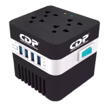 REGULADOR DE VOLTAJE DE 600 VA CON ESTABILIZACIÓN INTELIGENTE DE SALIDA A 120 VCA, RANGO DE ENTRADA DE 90 A 140 VCA, PROTECCIÓN CONTRA SOBRETENSIÓN, SUBTENSIÓN Y PICO DE CORRIENTE, FILTRO DE RUIDO EMI/RFI, TIEMPO DE RESPUESTA RÁPIDO, IDEAL PARA EQUIPOS DE CÓMPUTO, SISTEMAS DE RED, CONMUTADORES ETC