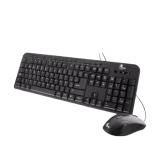 DUO DE MOUSE Y TECLADO MULTIMEDIA MODELO XTK301S
