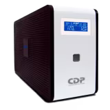 UPS CDP MODELO R-SMART2010 CON CAPACIDAD DE 2000VA / 1200W CON PANTALLA LCD, 10 TERMINALES DE SALIDA, 5 CON RESPALDO Y AVR, Y 5 CON SUPRESION DE PICOS