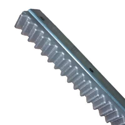 CREMALLERA PARA MOTOR DE PORTONES ELECTRICOS CORREDIZOS P-CREMALLERALUM NICE GALVANIZADA ALUMINIO 1.5 METROS