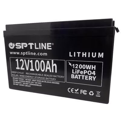 BATERIA DE ION DE LITIO DE 12 VOLTIOS Y 100 AMPERIOS MODELO LIFEPO4-12V100AH