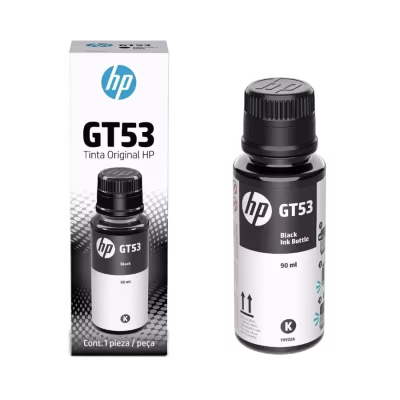 BOTELLA DE TINTA HP GT53 NEGRO ORIGINAL