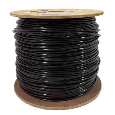 CABLE UTP PARA EXTERIORES CAT5e NETLINKS 70% COBRE 0.5MM, 305MTS, 4 PARES, CCA Y DOBLE RECUBRIMIENTO