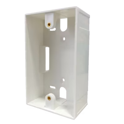 CAJETIN RECTANGULAR NETLINKS 4X2 PARA INSTALACIONES DE REDES