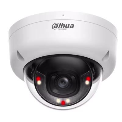 CAMARA DAHUA DOMO CUIPULA IP DE 4MPX EDO DUAL CON MICROFONO INTEGRADO, TECNOLOGIA SMART DUAL LIGHT, POE, DETECCION HUMANA, SMART CODEC, PROTECCION IK08 CONTRA VOLTAJES INESTABLES Y PROTECCION IP67 CONTRA POLVO Y AGUA, IDEAL PARA VIDEOVIGILANCIA EXTERIOR