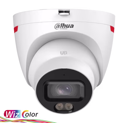 CAMARA DAHUA IP DOMO DE 4MPX  WIZSENSE / SMD PLUS / PROTECCION PERIMETRAL / SMART H.265+ Y SMART H.264 / FULLCOLOR / SEGURIDAD CIBERNETICA Y PROTECCION IP67