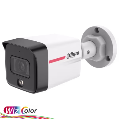 CÁMARA IP BALA DAHUA 4MP CON ILUMINACIÓN LED DE LUZ CÁLIDA, MICRÓFONO INTEGRADO, DETECCIÓN INTELIGENTE DE PERSONAS Y VEHÍCULOS, COMPRESIÓN H.265, VISIÓN A COLOR 24-7, PROTECCIÓN IP67 Y ALIMENTACIÓN POE PARA VIDEOVIGILANCIA PROFESIONAL