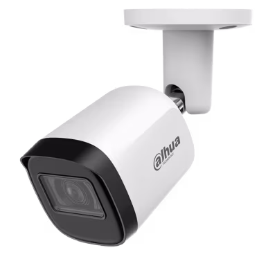 CAMARA DAHUA BULLET ANALOGA DE 2MPX CON LENTE FIJO DE 2.8MM Y MICROFONO INTEGRADO / ILUMINACION IR INTELIGENTE / 4 SEÑALES A TRAVES DE 1 CABLE COAXIAL / LARGA DISTANCIA DE TRANSMISION Y PROTECCION IP67