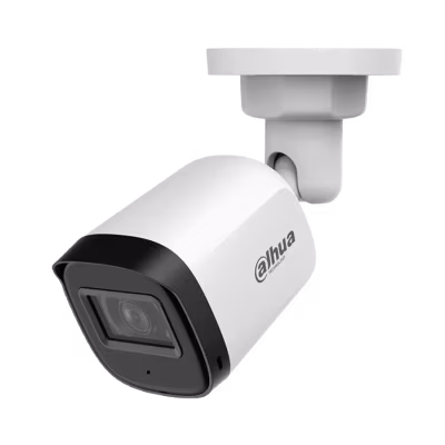 CAMARA ANALOGA BULLET DAHUA CON AUDIO DE 2MPX CON ILUMINACION IR INTELIGENTE / 4 SEÑALES A TRAVES DE1 CABLE COAXIAL / LARGA DISTANCIA DE TRANSMISION Y PROTECCION IP67