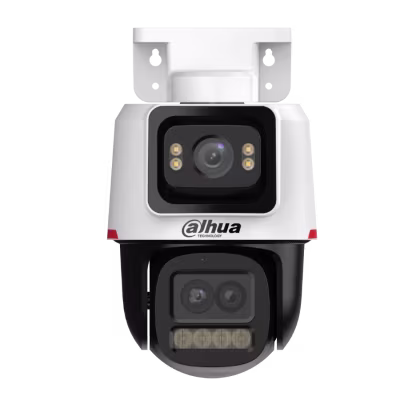 CÁMARA IP PT DE SEGURIDAD 4MP CON DOBLE LENTE, ZOOM ÓPTICO MOTORIZADO, SEGUIMIENTO AUTOMÁTICO INTELIGENTE, VISIÓN NOCTURNA A COLOR, PROTECCIÓN PERIMETRAL Y TECNOLOGÍA AVANZADA PARA MONITOREO PROFESIONAL EN INTERIORES Y EXTERIORES